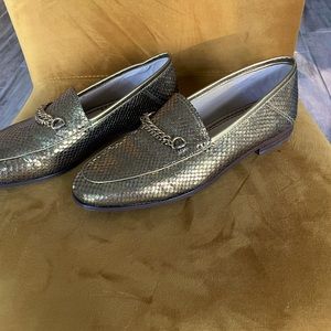 Sam Edelman gold loafers